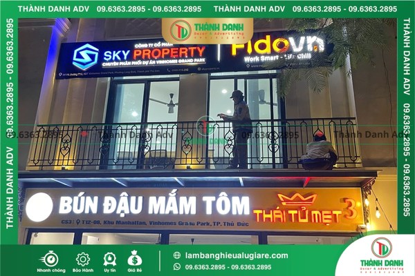 Điểm danh 5 mẫu làm bảng hiệu Alu giá rẻ Củ Chi đang "hot"