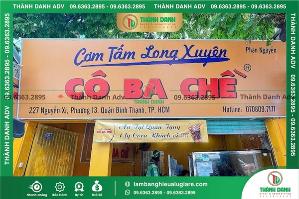 Những lưu ý khi làm bảng hiệu Alu giá rẻ Bình Thạnh