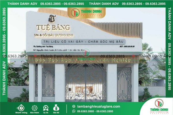 Quy trình làm bảng hiệu Alu giá rẻ tại Củ Chi của Thành Danh Adv