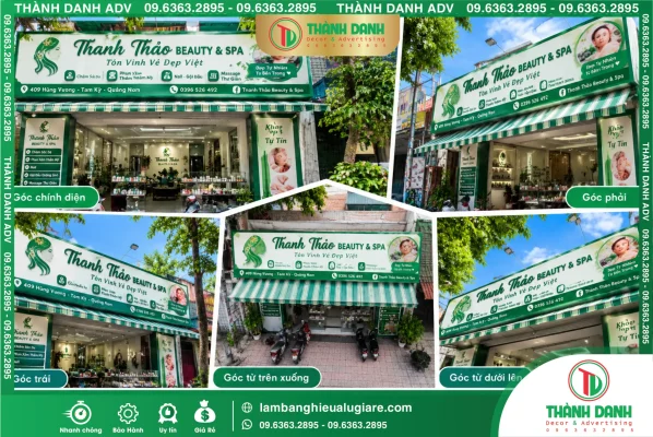Làm Bảng Hiệu Alu Giá Rẻ Tại TP. HCM - Quảng Cáo Thành Danh ADV
