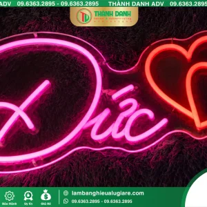 LED Neon Sign Valentine Đẹp, Giá Rẻ, Thiết Kế Theo Yêu Cầu