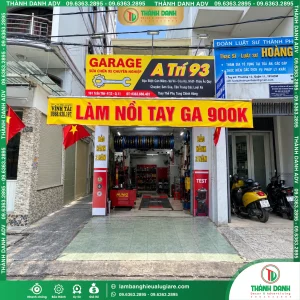 Làm Bảng Hiệu Alu Dán Decal Quận 11 Tiệm Sửa Xe Anh Trí 93