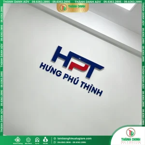 Gia Công Logo Hưng Phú Thịnh Chữ Mica Hông Format Giá Rẻ