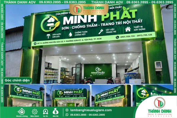 Làm Bảng Hiệu Phường Phú Lâm Đẹp - Quân 6 Cũ Gía Rẻ
