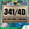 Bảng Số Nhà Lạc Long Quân Phường Hưng Hòa Đẹp, Giá Rẻ