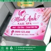 Bảng Vẫy Bạt Quận 1 Minh Anh Spa Sắc Nét Và Chuyên Nghiệp