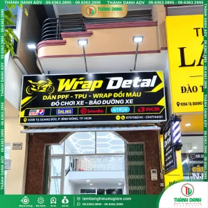 Bảng Bạt Quận 8 Đồ Chơi Xe Wrap Detail Mẫu Đẹp, Giá Tốt