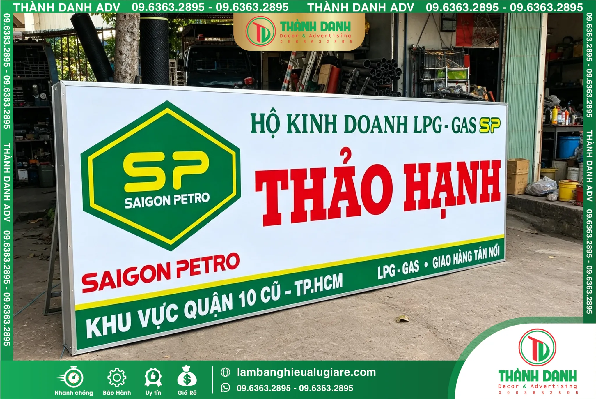 Bảng Bạt Quận 10 Gas Thảo Hạnh – Mẫu Đẹp, Giá Tốt
