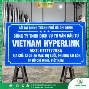 Bảng Tên Công Ty VIETNAM HYPERLINK Phường Sài Gòn - Quận 1 Cũ