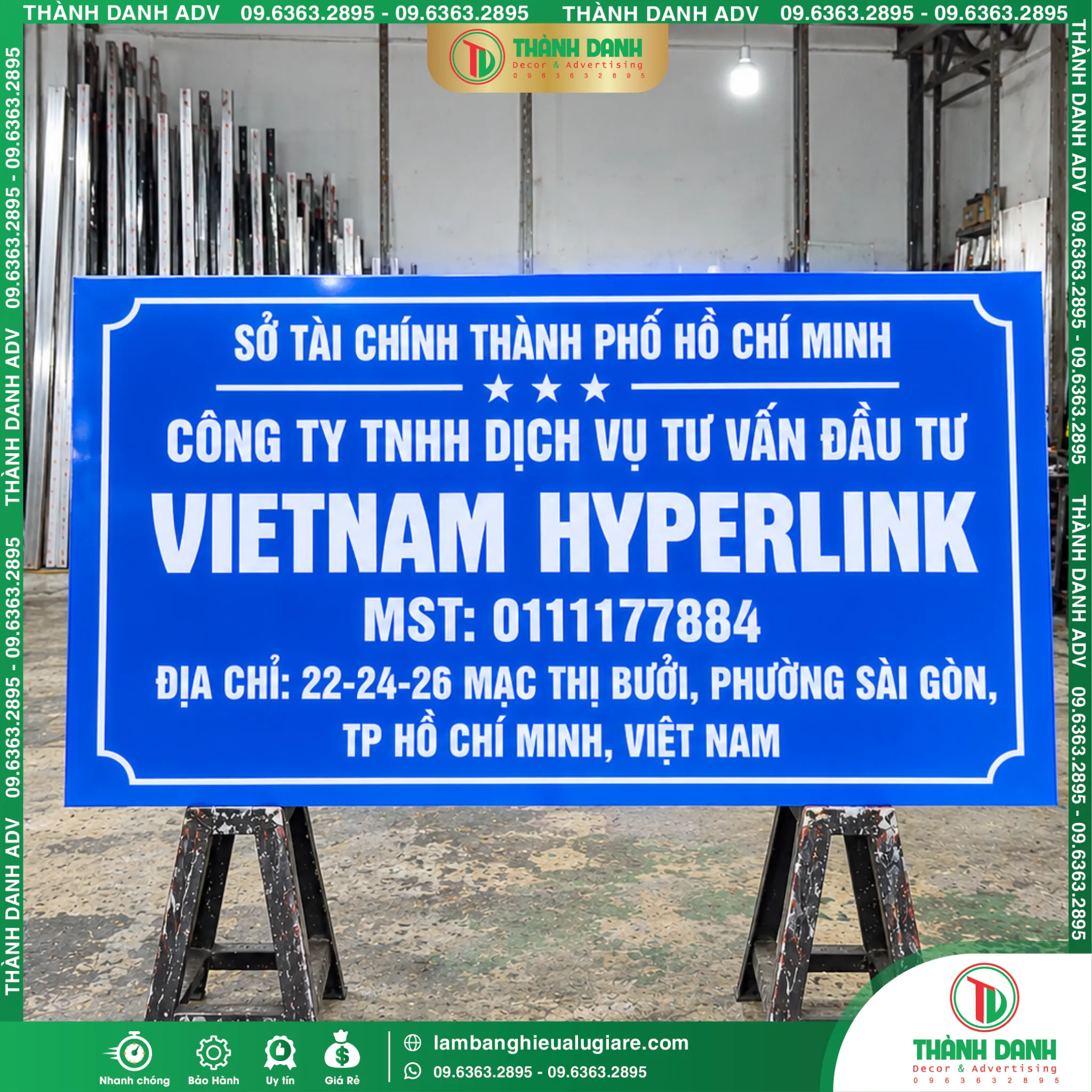 Bảng Tên Công Ty VIETNAM HYPERLINK Phường Sài Gòn - Quận 1 Cũ