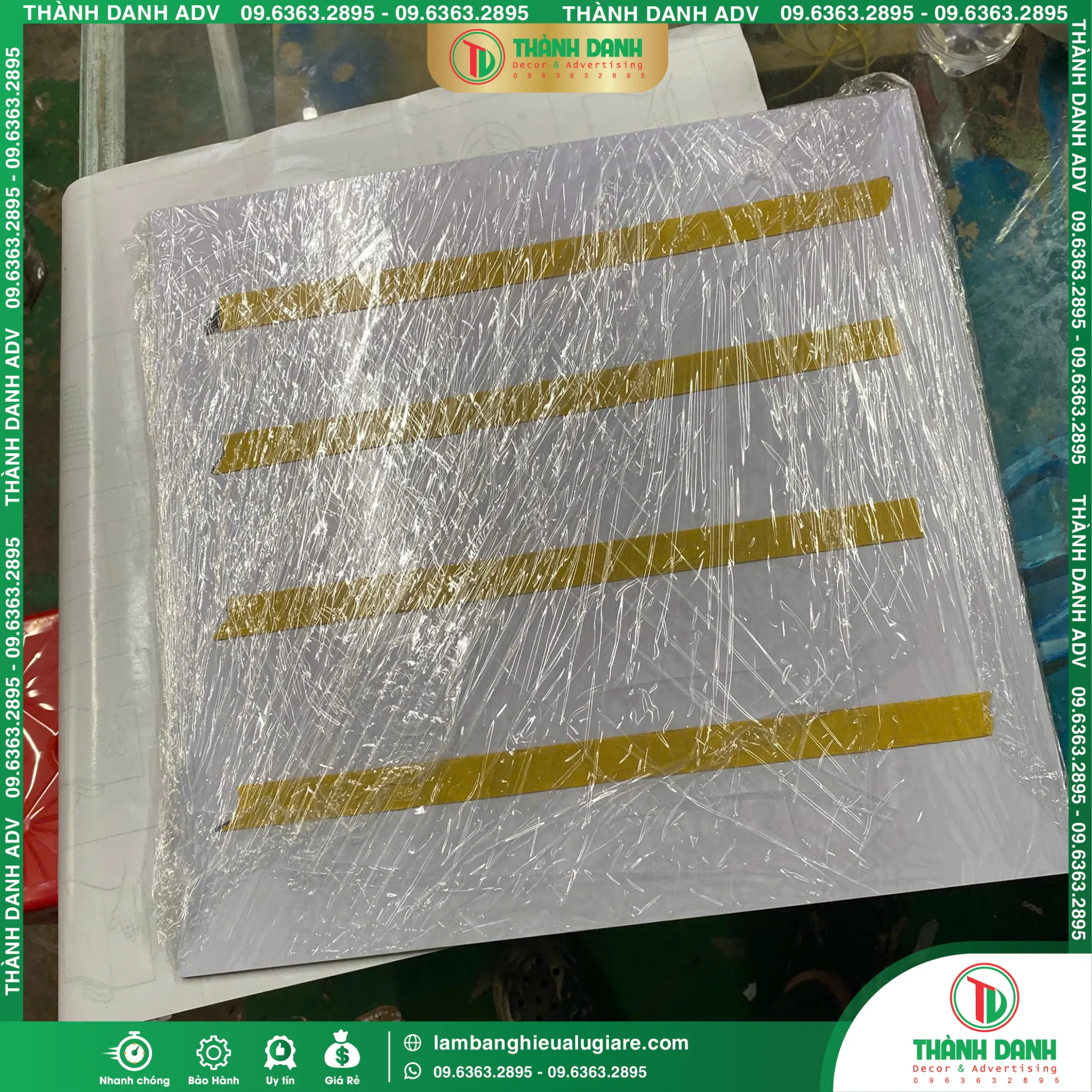 Làm Bảng Tên Công Ty SOLID ARROW Phường Bình Hưng Hòa, TPHCM