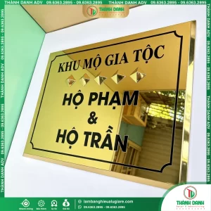 Bảng Tên Inox Bóng Dập Nổi Giá Rẻ Đẹp, Bền Và Chuyên Nghiệp
