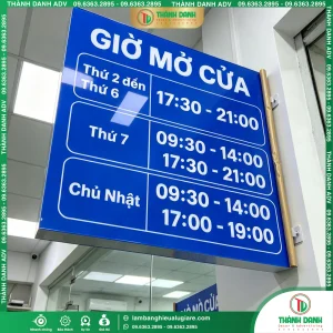 Bảng Thời Gian Làm Việc Đẹp, Chuyên Nghiệp Thiết Kế Theo Yêu Cầu