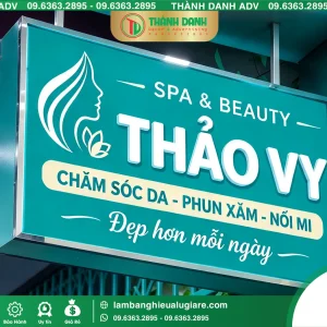 Bảng vẫy bạt quận 10 Spa Beauty Gía Rẻ Tại TPHCM