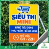 Làm Bảng Vẫy Bạt Quận 4 Siêu Thị Mini Theo Yêu Cầu