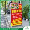 Hộp đèn bạt quận 3 Quán Bún Riêu