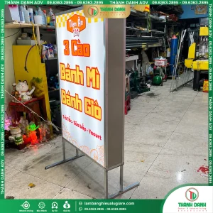 Hộp Đèn Bạt 2 Mặt Tiệm Ăn 3 Cào Đẹp, Gía Rẻ Tại TPHCM