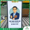 Hộp Đèn Bạt Không Gân Hai Mặt Lelts Theo Yêu Cầu