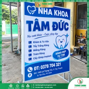 Hộp Đèn Bạt Nha Khoa Tân Phú Mẫu Đẹp, Giá Tốt