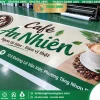 In Bạt Hiflex quận 9 Cafe An Nhiên In Sắc Nét, Đúng Yêu Cầu