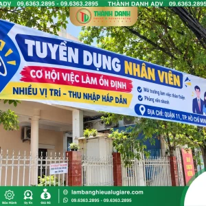 In Bạt Hiflex quận 11 Cơ Hội Tìm Việc Làm Sắc Nét
