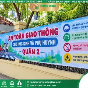 In Bạt Hiflex quận 2 An Toàn Và Giao Thông Sắc Nét - Bền - Gía Rẻ