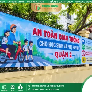 In Bạt Hiflex quận 2 An Toàn Và Giao Thông Sắc Nét - Bền - Gía Rẻ