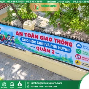 In Bạt Hiflex quận 2 An Toàn Và Giao Thông Sắc Nét - Bền - Gía Rẻ