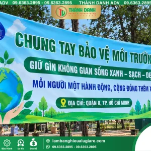 In Bạt Hiflex quận 8 Bảo Vệ Môi Trường Sắc Nét Gía Rẻ