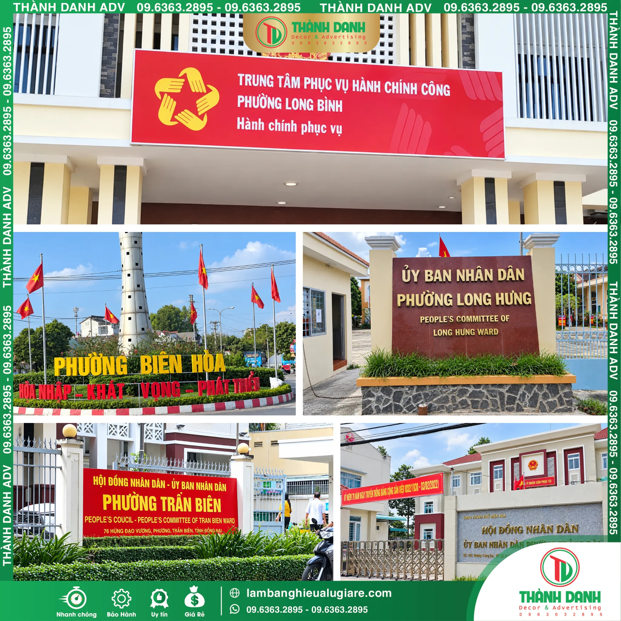 Làm Bảng Hiệu Đông Nai Trọn Gói Gía Rẻ