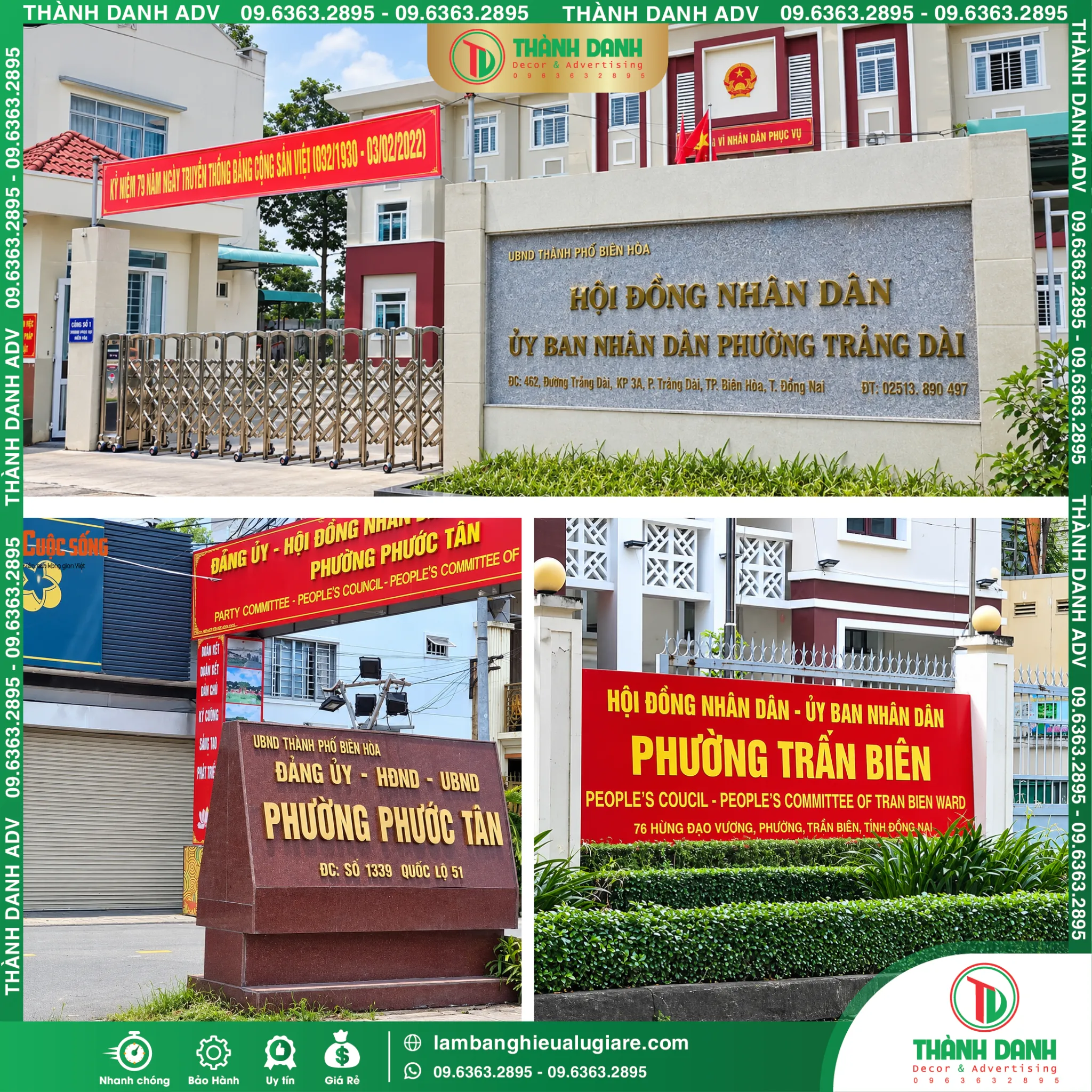 Làm Bảng Hiệu Đông Nai Trọn Gói Gía Rẻ