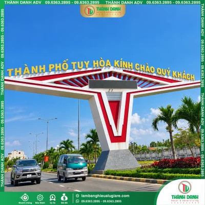 Làm Bảng Hiệu Tuy Hòa, Phú Yên, Daklak, Gia Lai - Thi Công Trọn Gói Gía Rẻ