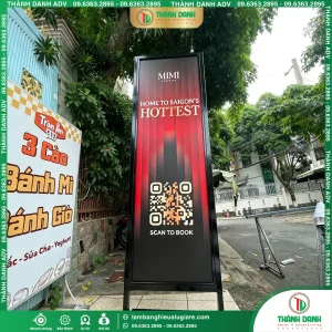 Làm Bảng Standee HOTTEST Phường Tân Đông Hiệp Chuyên Nghiệp