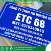 Làm Bảng Tên Công Ty ETC 68 Phường Phú Nhuận Gía Rẻ