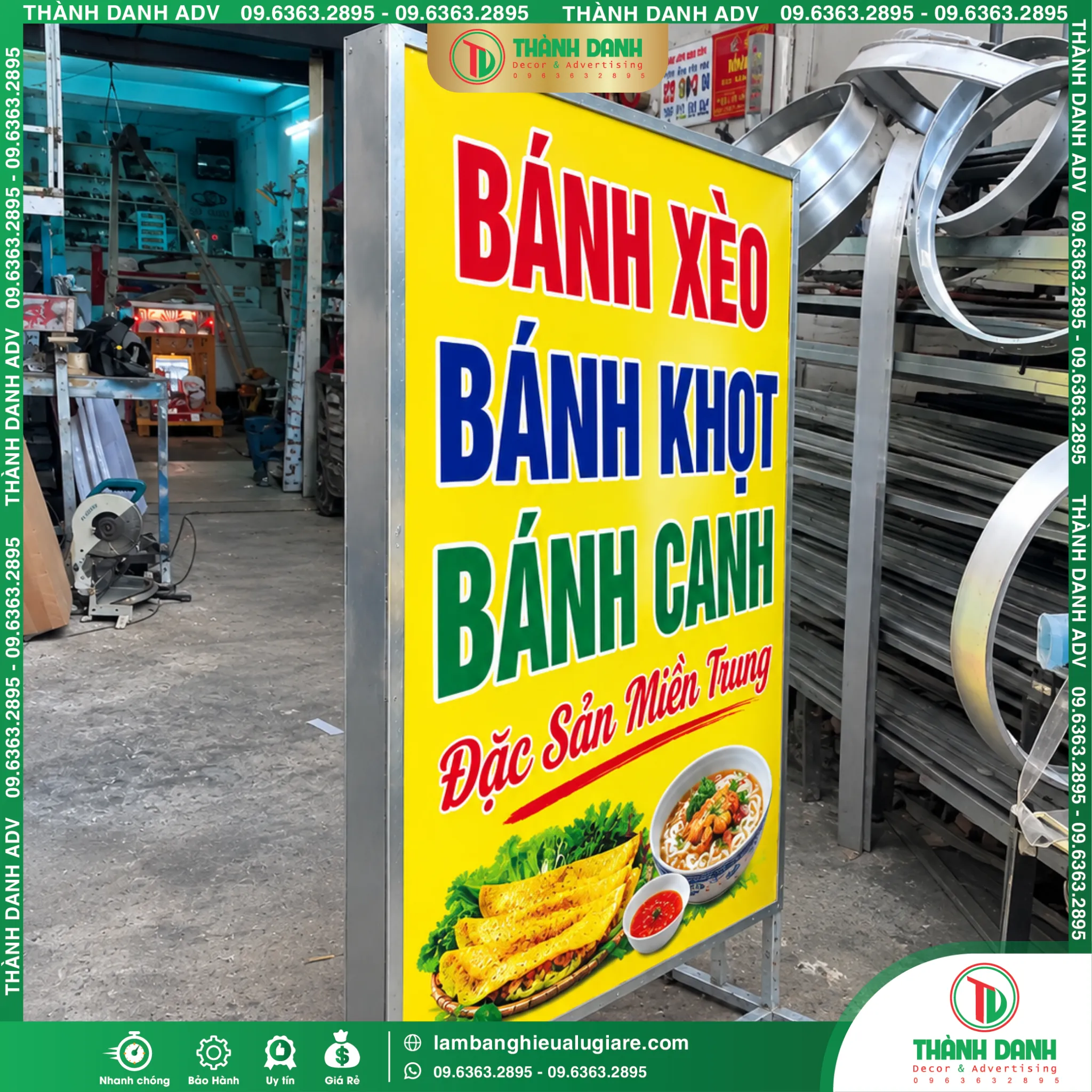 Làm Hộp Đèn Bạt Quận Bình Thạnh Cũ Đẹp, Bền, Giá Tốt