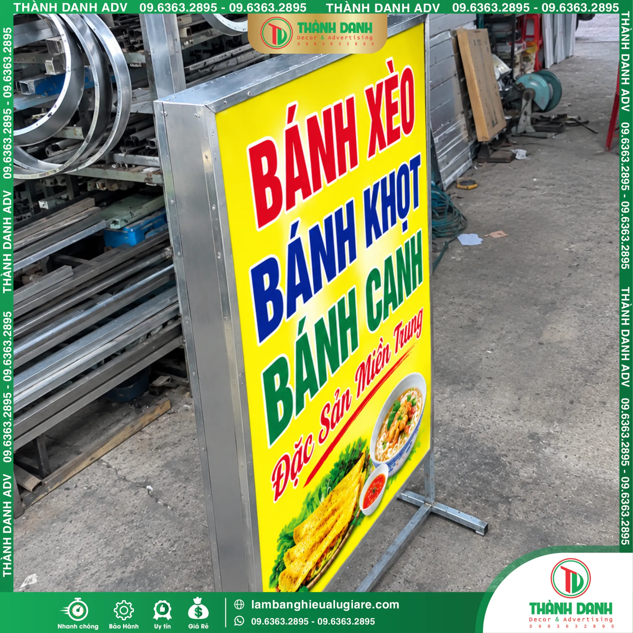 Làm Hộp Đèn Bạt Quận Bình Thạnh Cũ Đẹp, Bền, Giá Tốt