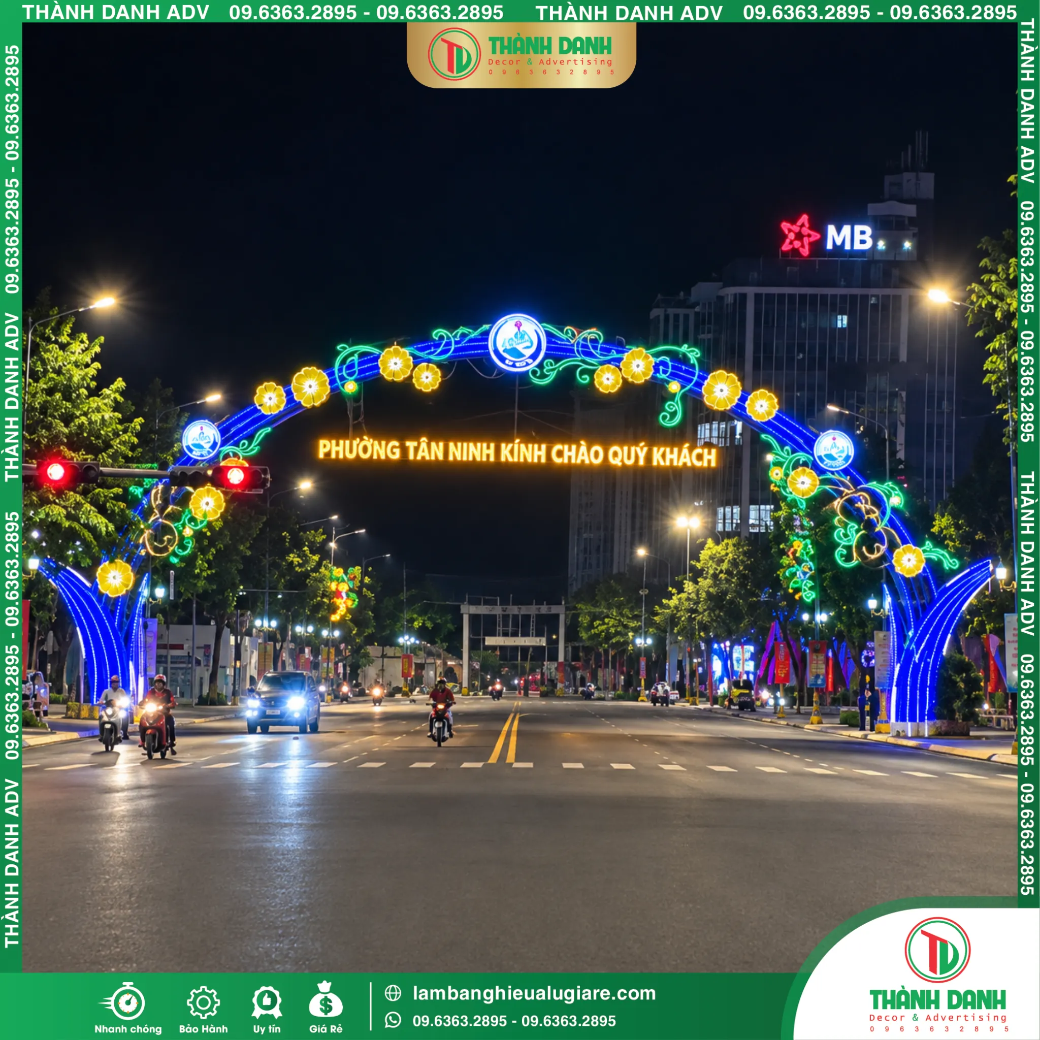 Làm Bảng Hiệu Tây Ninh Gía Rẻ Uy Tín - Thi Công Trọn Gói Tại TPHCM