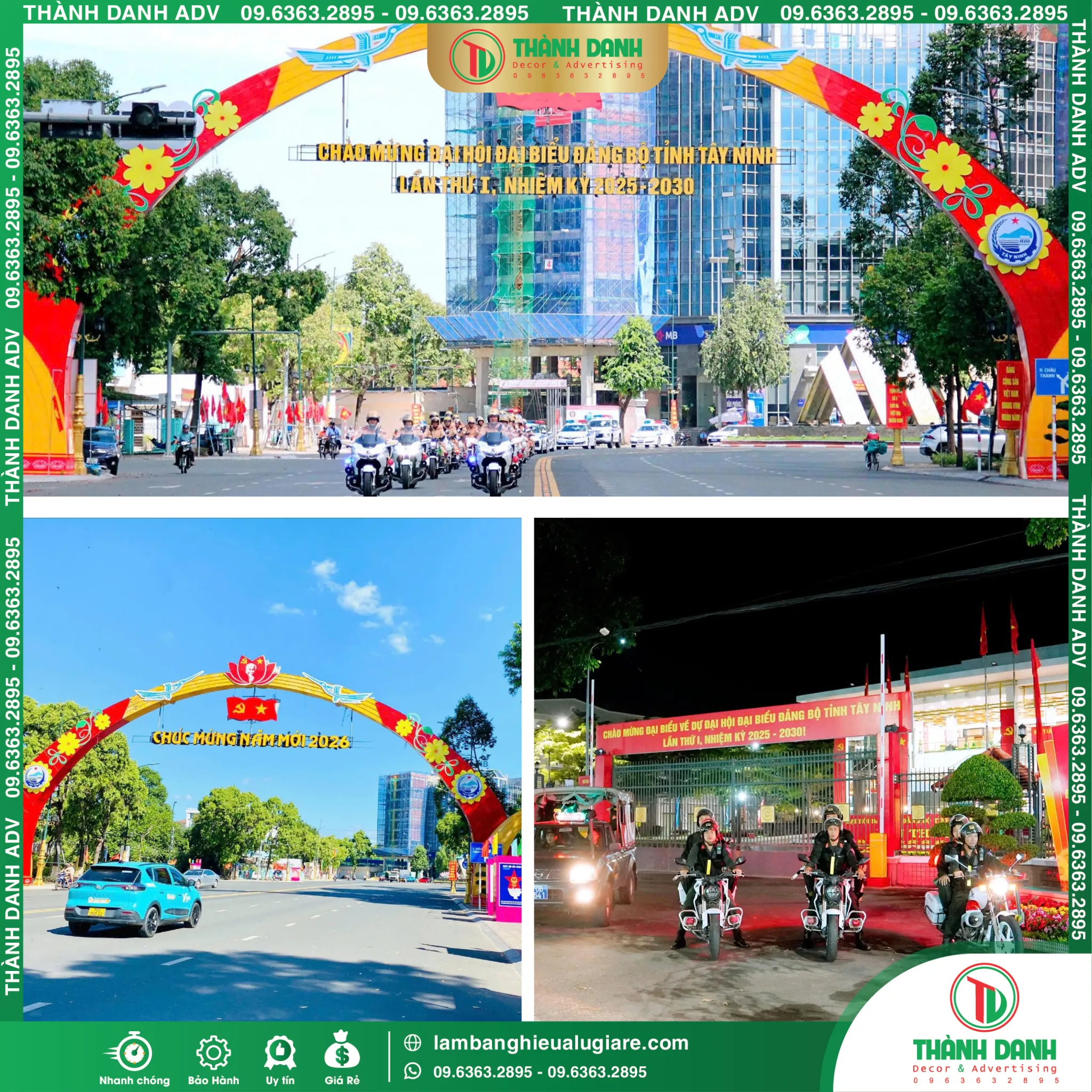 Làm Bảng Hiệu Tây Ninh Gía Rẻ Uy Tín - Thi Công Trọn Gói Tại TPHCM