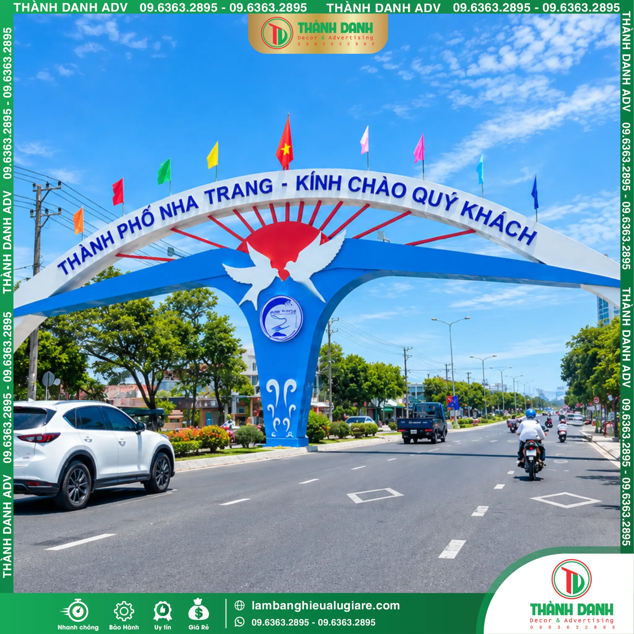 Làm Bảng Hiệu Nha Trang Gía Rẻ Tại TPHCM