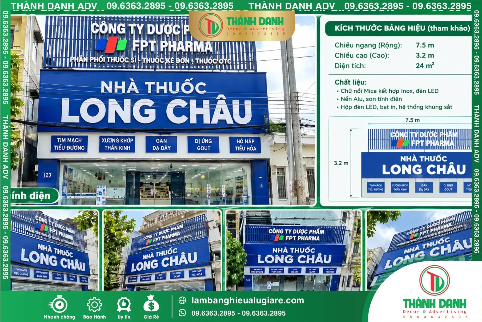 Nơi Làm Bảng Hiệu Quận 5 Cũ Trọn Gói - TPHCM Mới