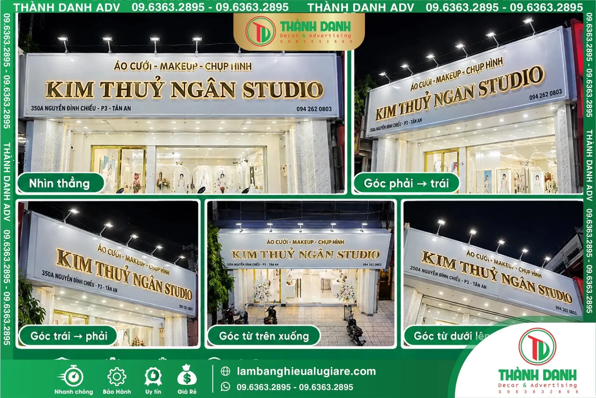 Chuyên Làm Bảng Hiệu Bàn Cờ, Xuân Hòa, Nhiêu Lộc - Quận 3 Cũ
