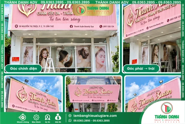 Thi Công Làm Bảng Hiệu Sài Gòn, Tân Định, Bến Thành, Cầu Ông Lãnh - Quận 1 Cũ