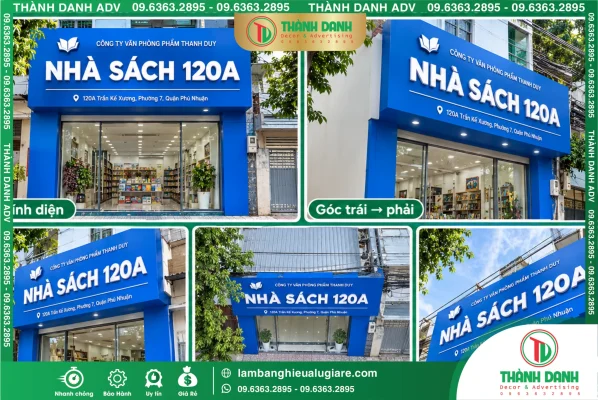 Thi Công Làm Bảng Hiệu Quận 8 Cũ Trọn Gói Tại TPHCM