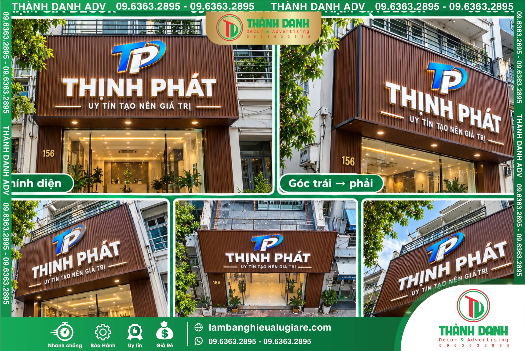 Dịch Vụ Làm Bảng Hiệu Quận 6 Cũ Giá Rẻ - TPHCM Mới Thi Công Trọn Gói 