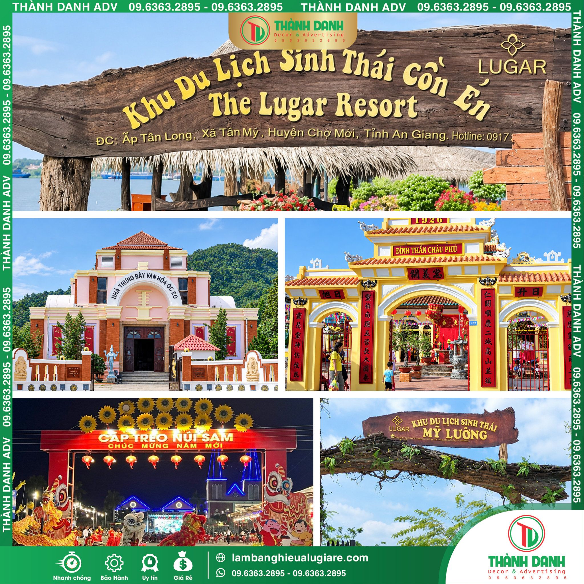 Làm Bảng Hiệu An Giang Gía Rẻ Trọn Gói Theo Yêu Cầu Tại TPHCM