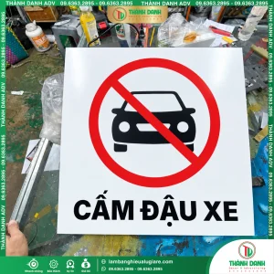 Làm Biển Báo Cấm Giá Rẻ, Đúng Quy Cách Tại TPHCM