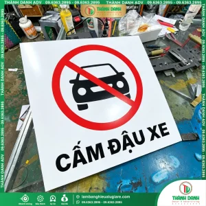 Làm Biển Báo Cấm Giá Rẻ, Đúng Quy Cách Tại TPHCM