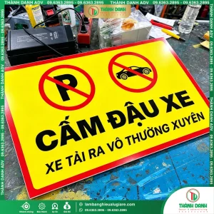 Làm Biển Báo Cấm Giá Rẻ, Đúng Quy Cách Tại TPHCM
