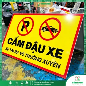 Làm Biển Báo Cấm Giá Rẻ, Đúng Quy Cách Tại TPHCM