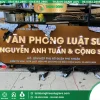 Làm Bảng Hiệu Văn Phòng Luật Sư Phú Nhuận Chuyên Nghiệp